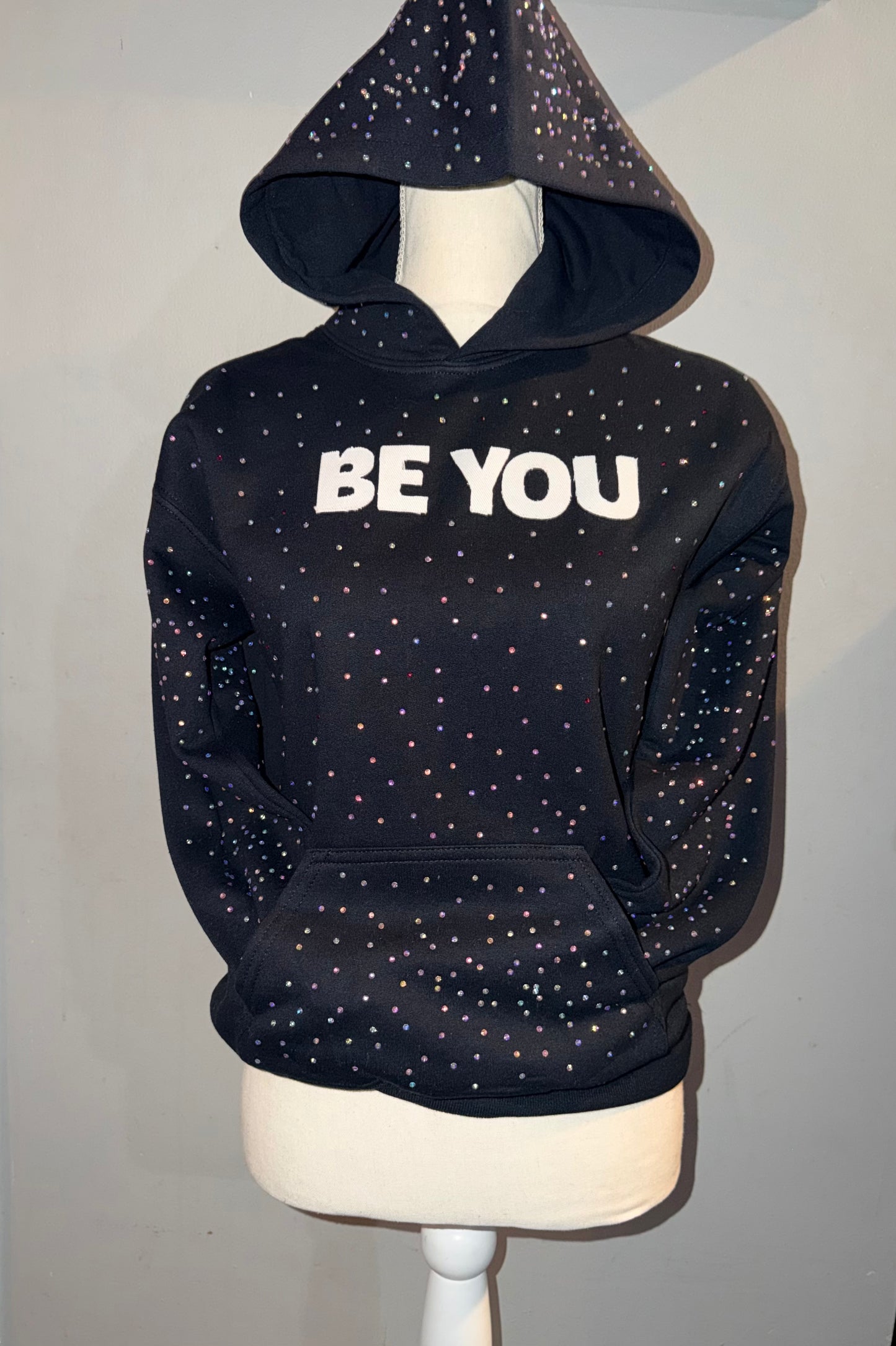 Rhinestone hoodie